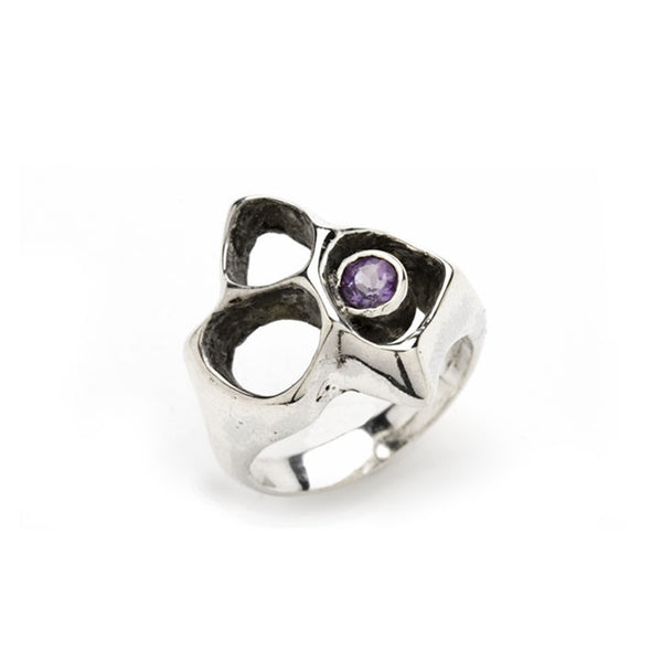 Abstract Flower Ring